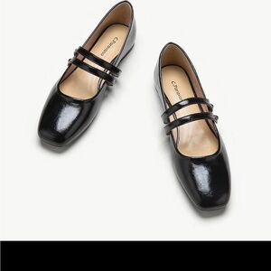 C. Paravano black double strap Mary Jane size 38